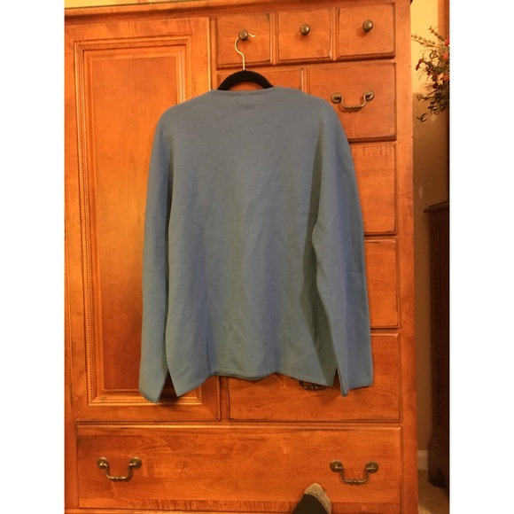 NWT St. Croix Men's Zephyr Wool V-Neck Sweater - Picture 6 of 7